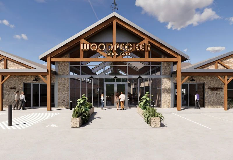 Green light for new hotel. Woodpecker Bar and Grill