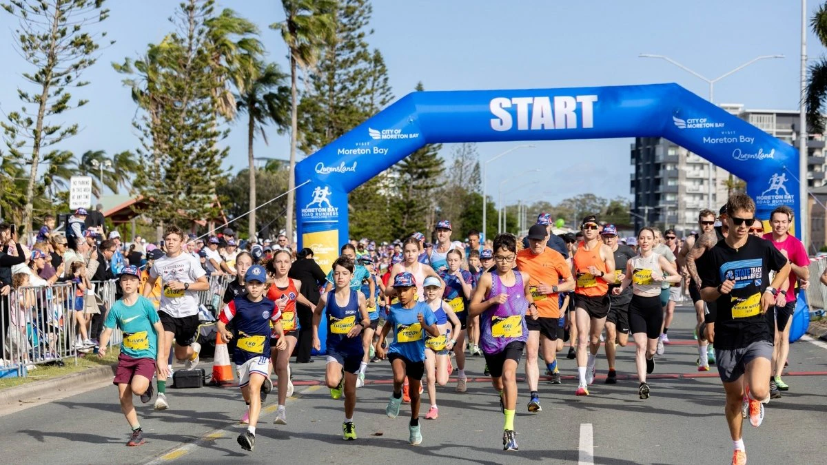 Runners at the Jetty 2 Jetty marathon this year
