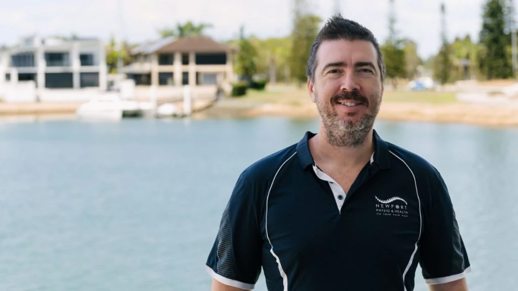 Physio Nick Schuster from Newport Physio